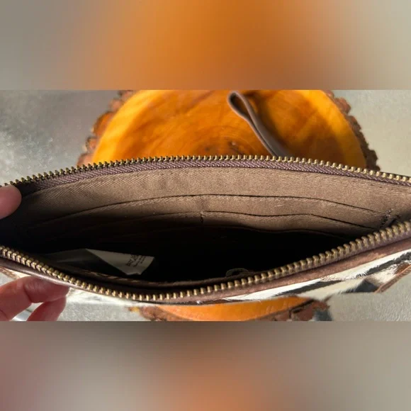 STS Ranchwear Black, Brown and White Patchwork Leather Holder - Picture 7 of 9